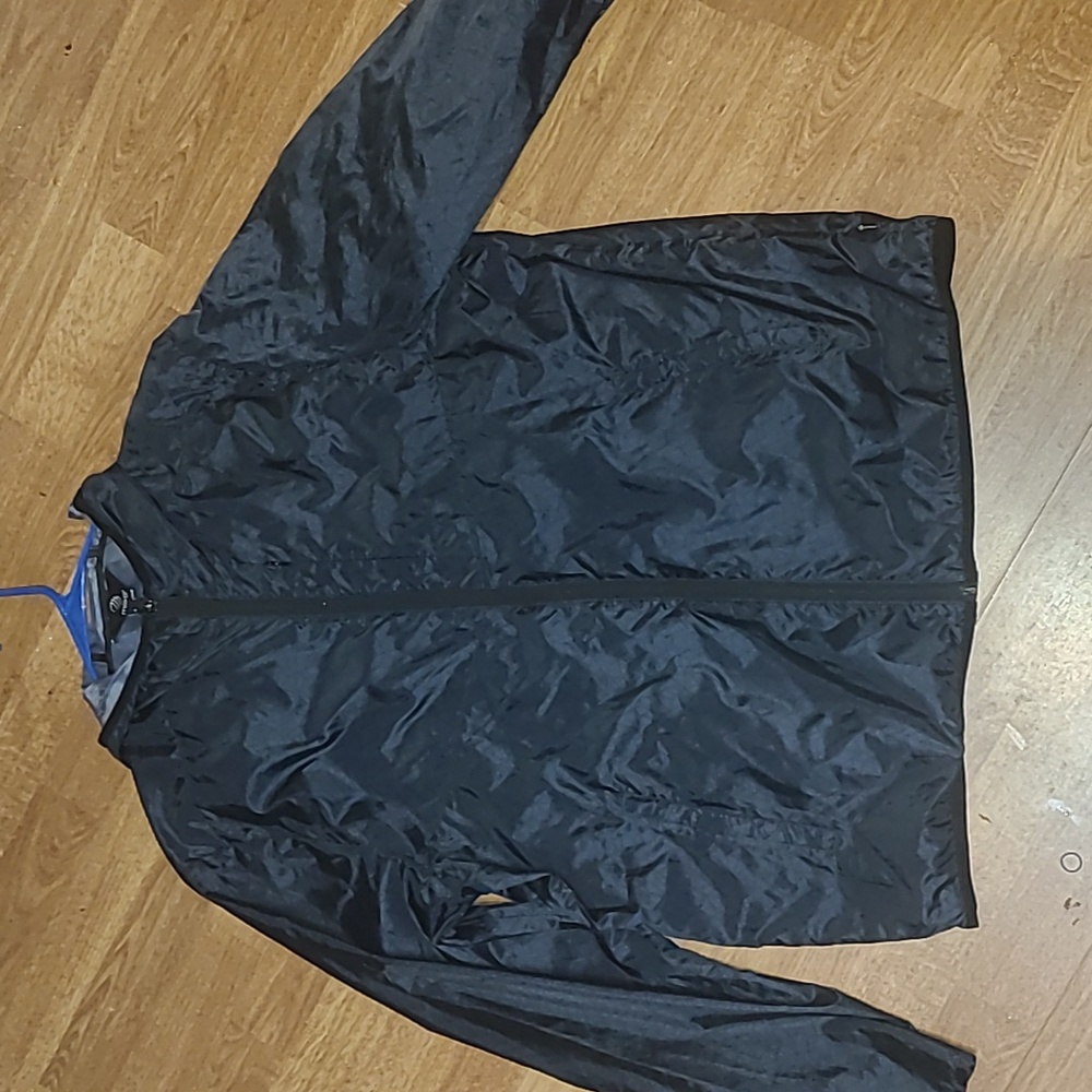 MPG Black Men's Lightweight Raincoat